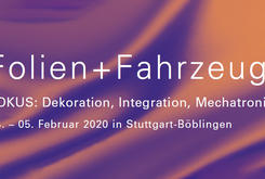 Folieneinsatz im Exterieur und Interieur Folieneinsatz im Exterieur und Interieur